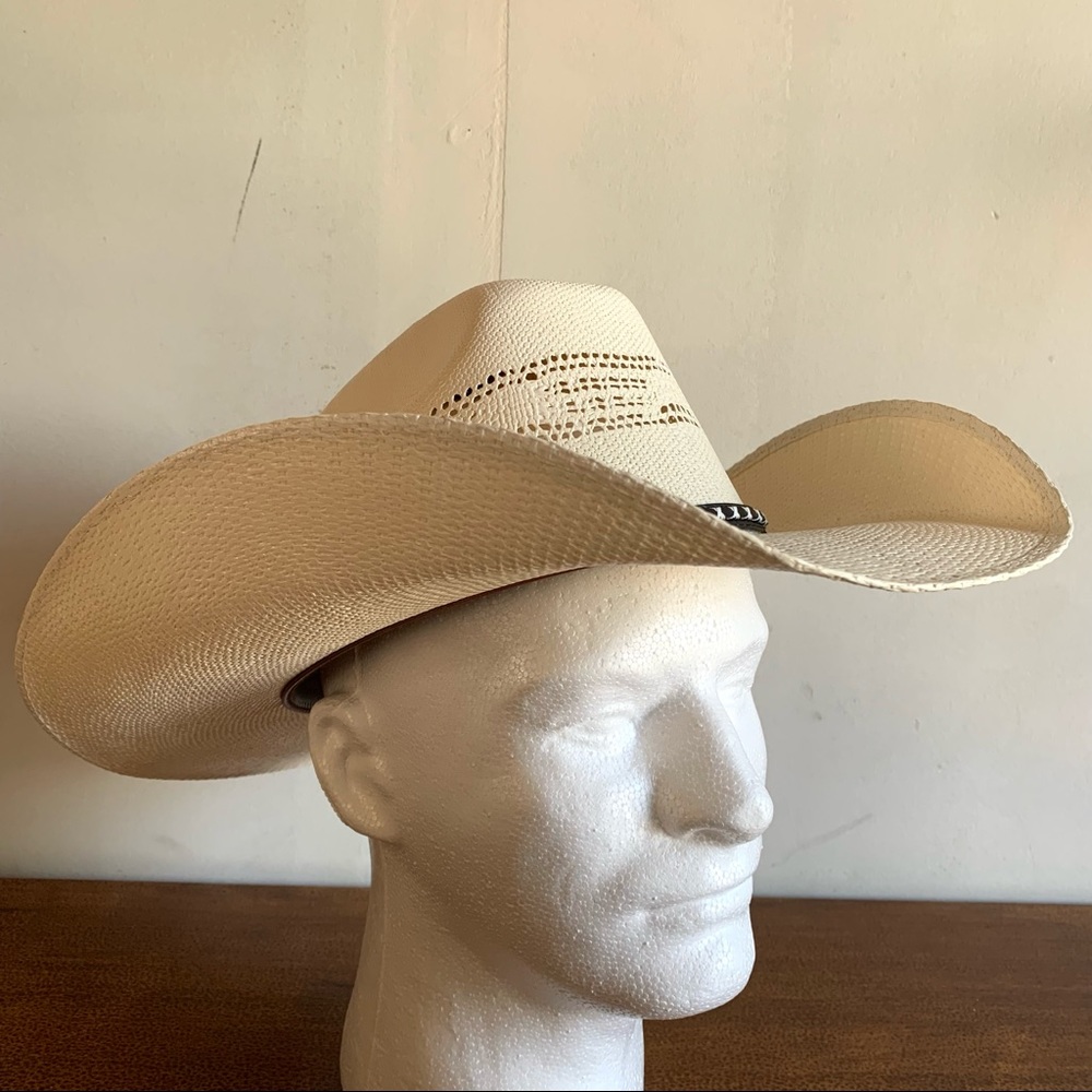 Cody James Men’s Bangora Straw Cowboy Hat